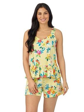 Women's Cuddl Duds Cozy Pajama Tank Top & Pajama Shorts Set size XL